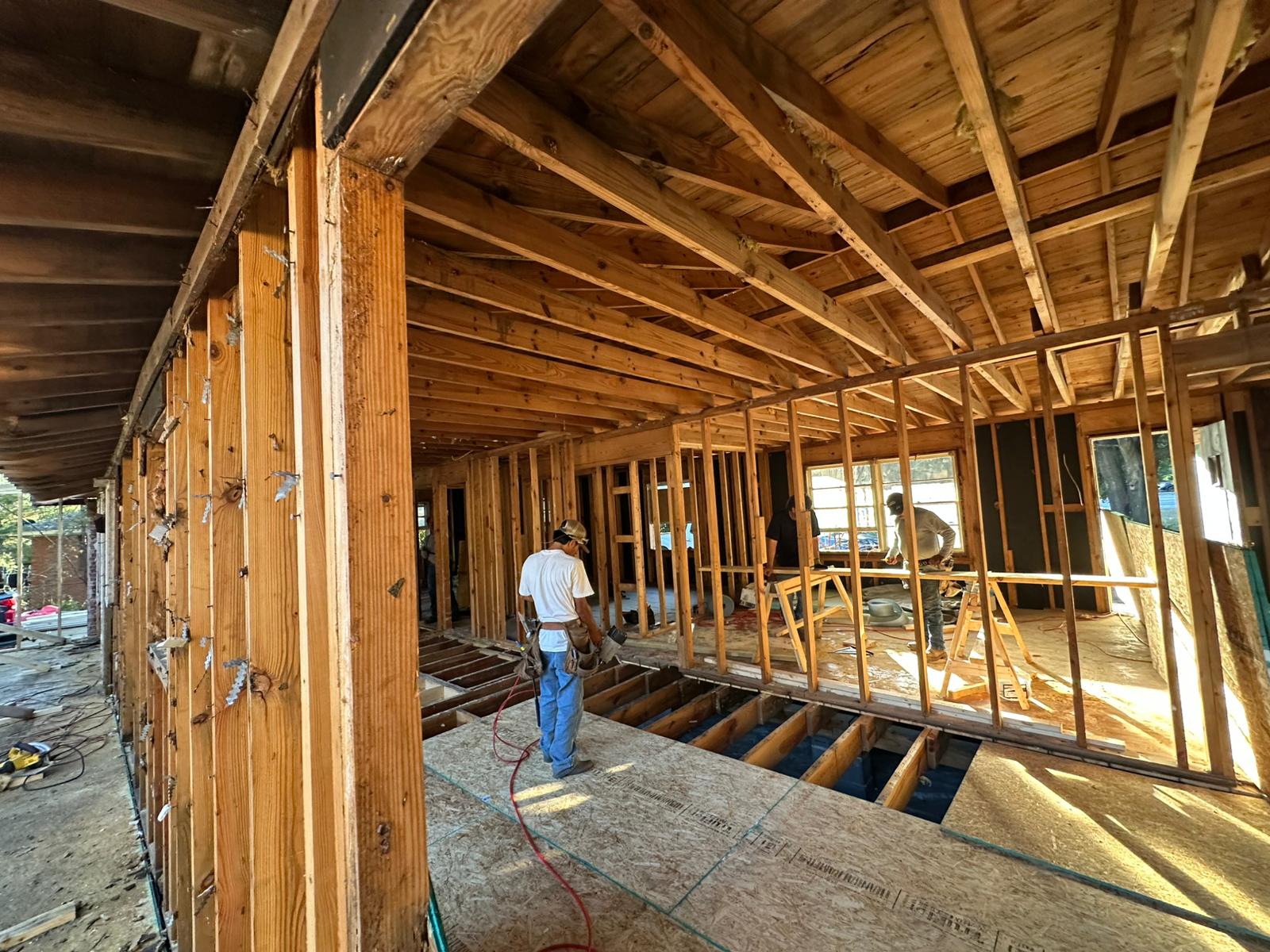 Interior framing