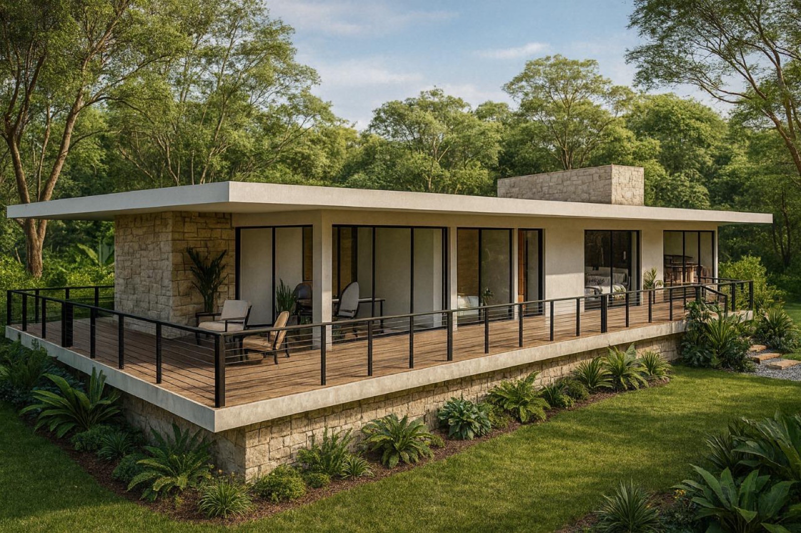 Modern residence